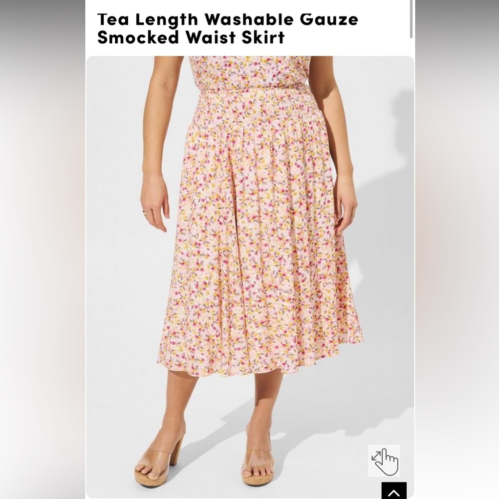 Torrid Midi Skirt
